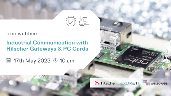 WEBINAR: Industrial Communication with Hilscher Gateways & PC Cards