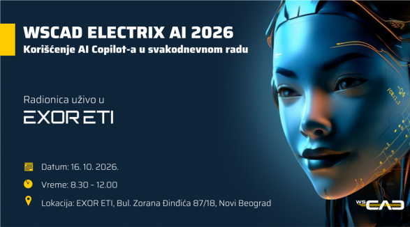 RADIONICA UŽIVO: WSCAD ELECTRIX AI – Korišćenje AI Copilot-a u svakodnevnom radu